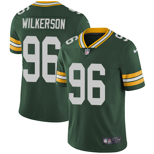 Green Bay Packers #96 Muhammad Wilkerson Green Team Color Youth Stitched Vapor Untouchable Limited Jersey Youth