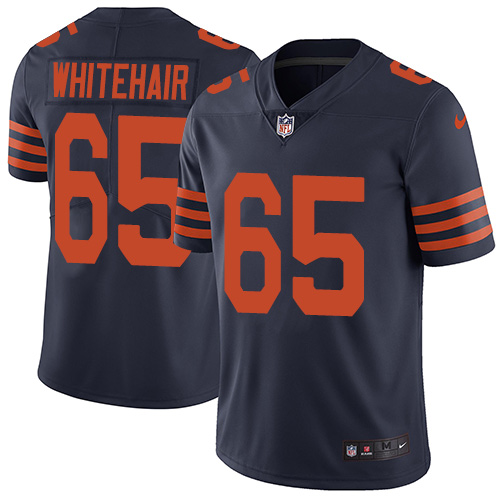 Chicago Bears #65 Cody Whitehair Navy Blue Alternate Men's Stitched Vapor Untouchable Limited Jersey Men's