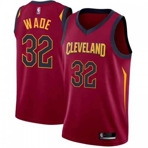 Cleveland Cavaliers #32 Dean Wade Red Swingman Icon Edition Jersey Mens