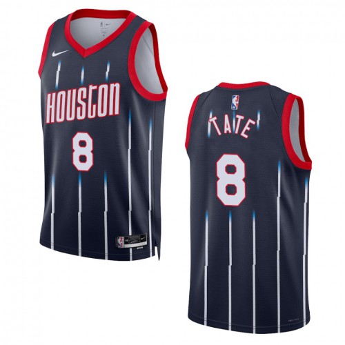 Houston Houston Rockets #8 Jae-Sean Tate Unisex Navy 2022-23 Swingman Jersey - City Edition Mens
