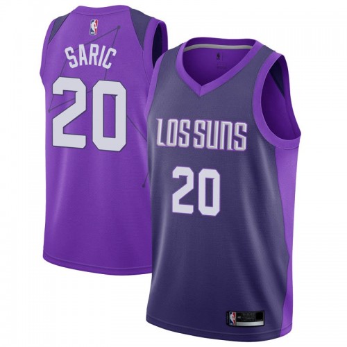 Phoenix Suns #20 Dario Saric Purple Youth Swingman City Edition Jersey Youth