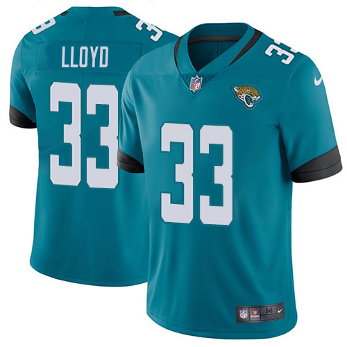 Jaguars #33 Devin Lloyd Teal Green Alternate Youth Stitched Vapor Untouchable Limited Jersey