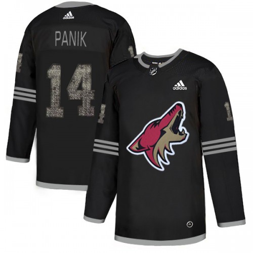 Adidas Arizona Coyotes #14 Richard Panik Black Authentic Classic Stitched Jersey Men's