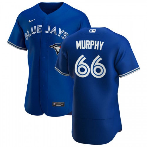 Toronto Toronto Blue Jays #66 Patrick Murphy Men's Royal Alternate 2020 Authentic Player Jersey Men's