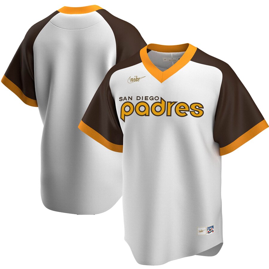 San Diego Padres Home Cooperstown Collection Team Jersey White