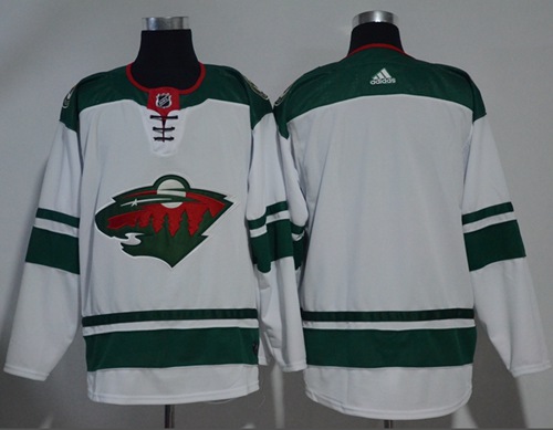 Adidas Wild Blank White Road Authentic Stitched Jersey