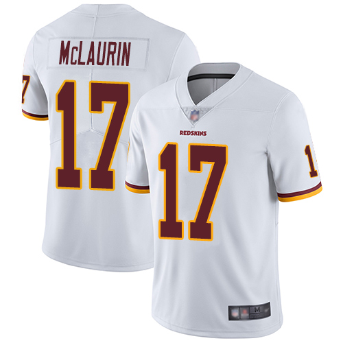 Commanders #17 Terry McLaurin White Youth Stitched Vapor Untouchable Limited Jersey