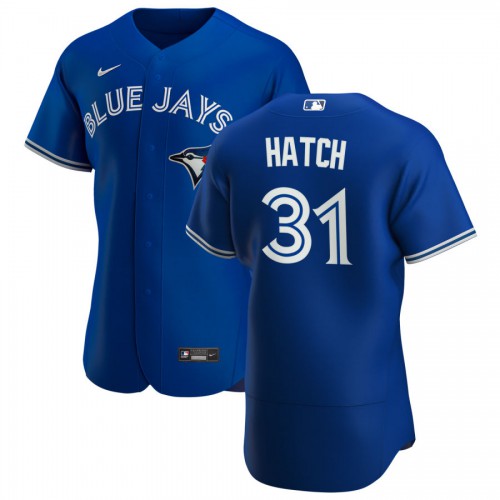Toronto Toronto Blue Jays #31 Thomas Hatch Men's Royal Alternate 2020 Authentic Player Jersey Men's