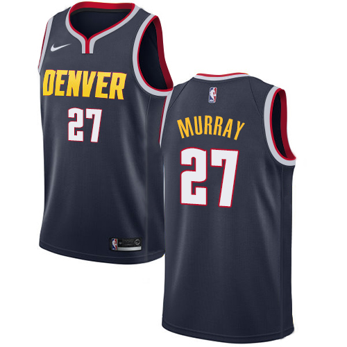 Denver Nuggets #27 Jamal Murray Navy Youth Swingman Icon Edition Jersey Youth