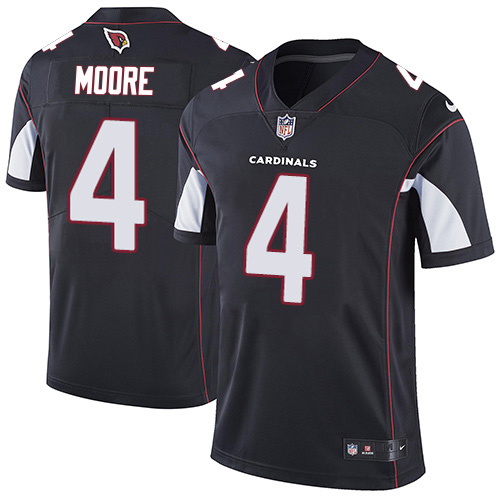 Cardinals #4 Rondale Moore Black Alternate Youth Stitched Vapor Untouchable Limited Jersey