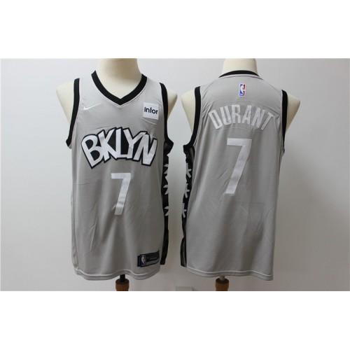 Brooklyn Nets #7 Kevin Durant 2019-20 Statement Edition Jersey Mens