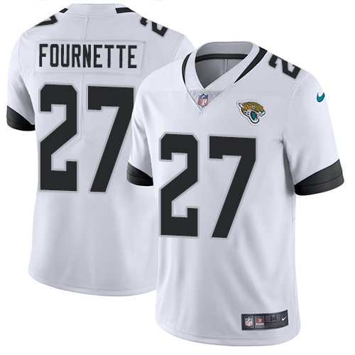 Jaguars #27 Leonard Fournette White Men's Stitched Vapor Untouchable Limited Jersey