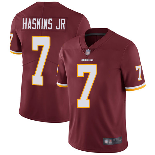 Washington Commanders #7 Dwayne Haskins Jr Burgundy Red Team Color Men's Stitched Vapor Untouchable Limited Jersey Men's