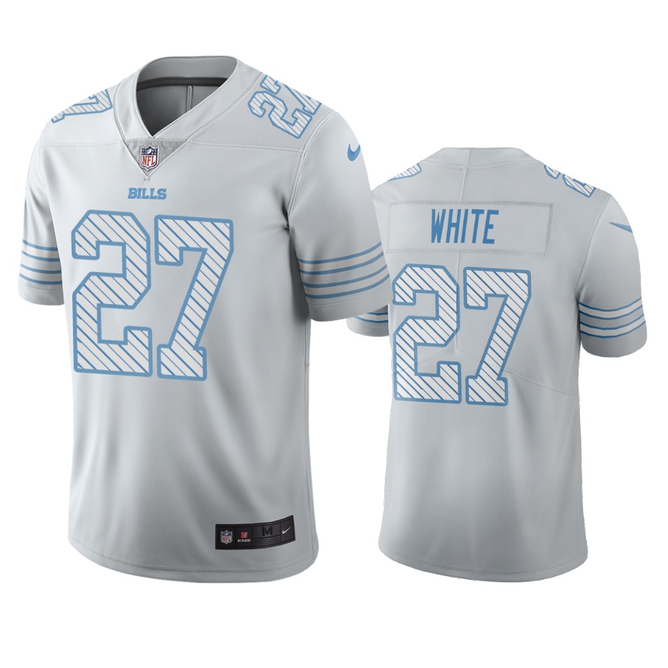 Buffalo Bills #27 Tre'Davious White White Vapor Limited City Edition Jersey