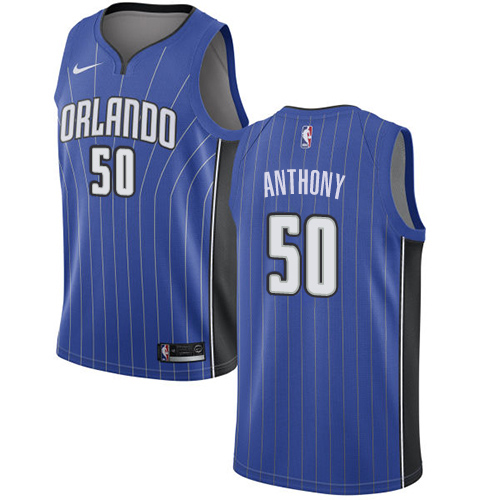 Orlando Magic #50 Cole Anthony Royal Womens Swingman Icon Edition Jersey Womens