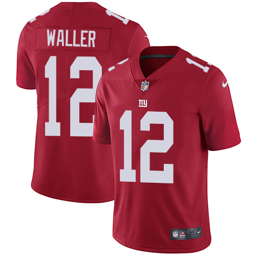 Giants #12 Darren Waller Red Alternate Men's Stitched Vapor Untouchable Limited Jersey