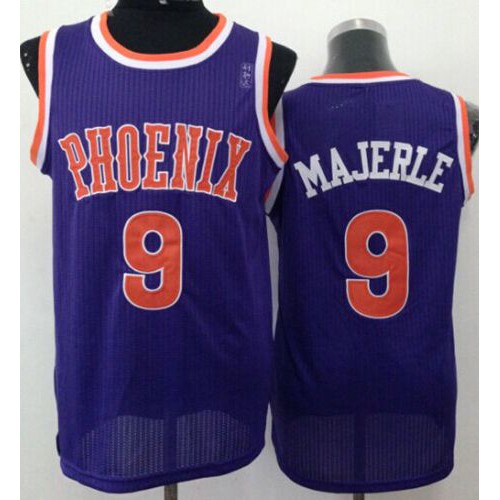 Phoenix Suns #9 Dan Majerle Purple New Throwback Stitched Jersey Mens