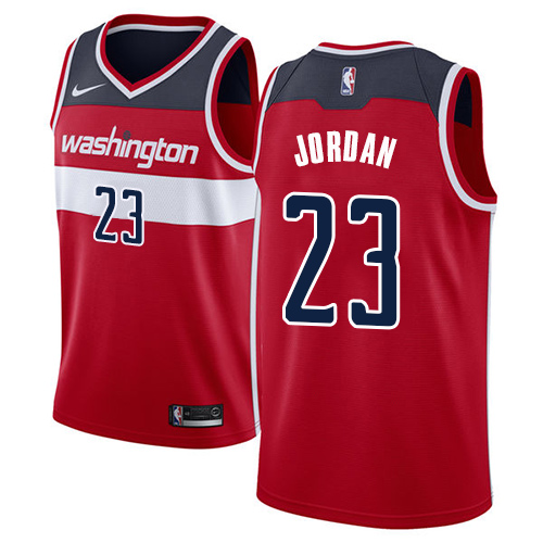 Washington Wizards #23 Michael Jordan Red Youth Swingman Icon Edition Jersey Youth