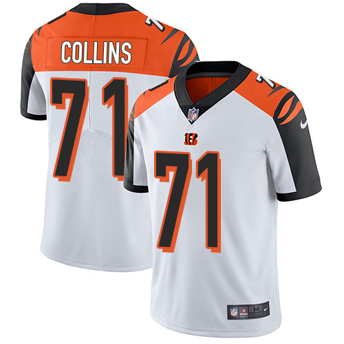 Bengals #71 La'el Collins White Men's Stitched Vapor Untouchable Limited Jersey