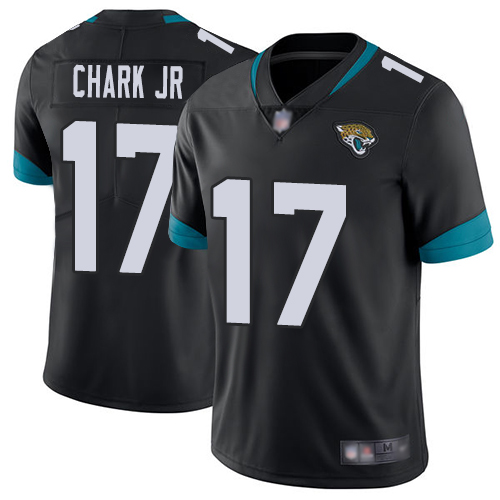 Jacksonville Jaguars #17 DJ Chark Jr Black Team Color Youth Stitched Vapor Untouchable Limited Jersey Youth