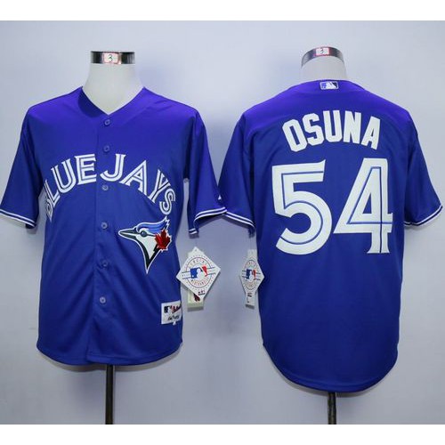 Toronto Blue Jays #54 Roberto Osuna Blue Alternate Stitched Jersey Men's
