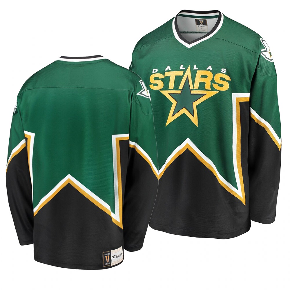 Dallas Stars Blank Kelly Green Men's Heritage Premier Breakaway Jersey