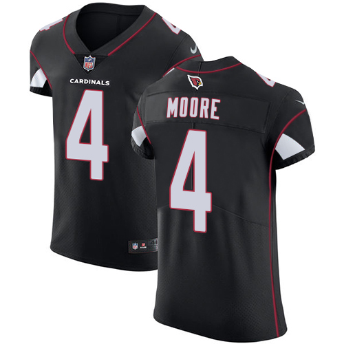 Cardinals #4 Rondale Moore Black Alternate Men's Stitched New Elite Jersey