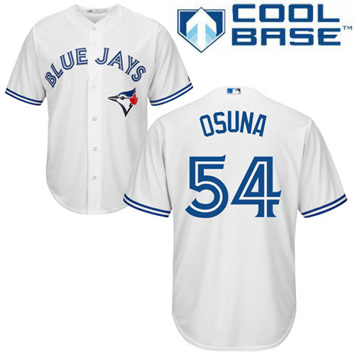 Toronto Blue Jays #54 Roberto Osuna White Cool Base Stitched Youth Jersey Youth
