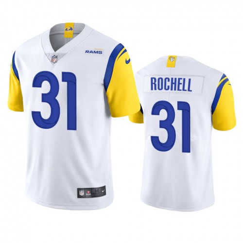 Los Angeles Los Angeles Rams #31 Robert Rochell Men's Alternate Vapor Limited Jersey - White Men's