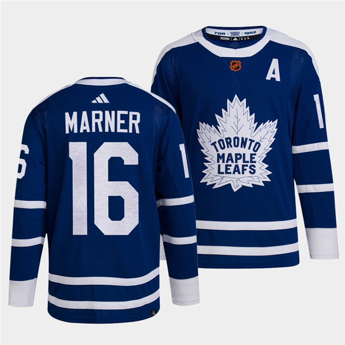 Toronto Maple Leafs #16 Mitch Marner Men's Adidas Reverse Retro 2.0 Authentic Player Jersey - Blue
