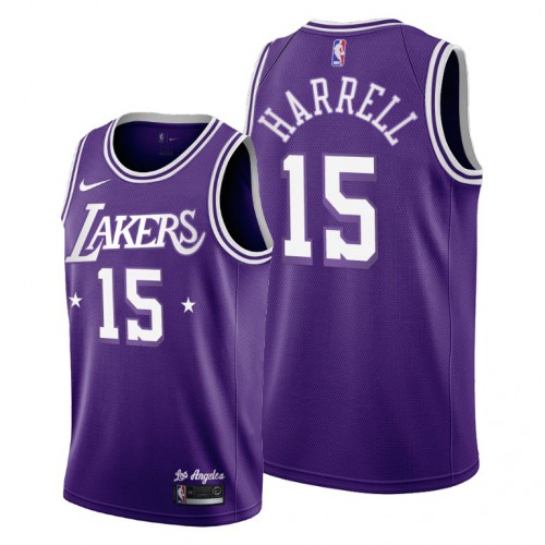 Los Angeles Los Angeles Lakers #15 Montrezl Harrell Womens 2021-22 City Edition Purple Jersey Womens