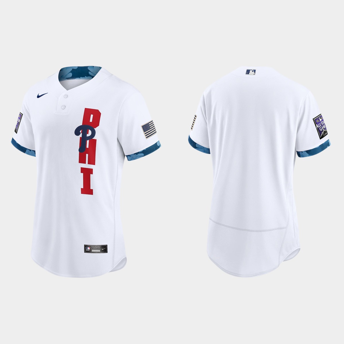 Philadelphia Phillies 2021 All Star Game Authentic White Jersey
