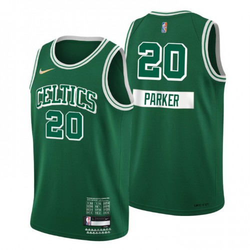 Boston Boston Celtics #20 Jabari Parker Mens Green 2021/22 Swingman Jersey - City Edition Mens