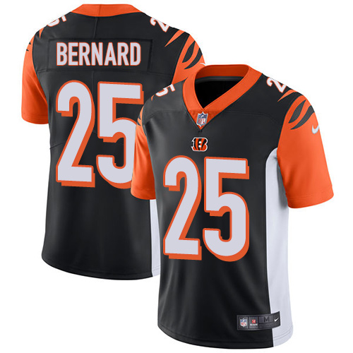 Cincinnati Bengals #25 Giovani Bernard Black Team Color Men's Stitched Vapor Untouchable Limited Jersey Men's