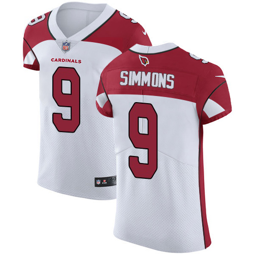 Cardinals #9 Isaiah Simmons White Men's Stitched New Elite Jersey