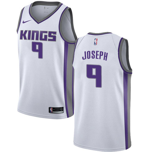 Sacramento Kings #9 Cory Joseph White Swingman Association Edition Jersey Mens