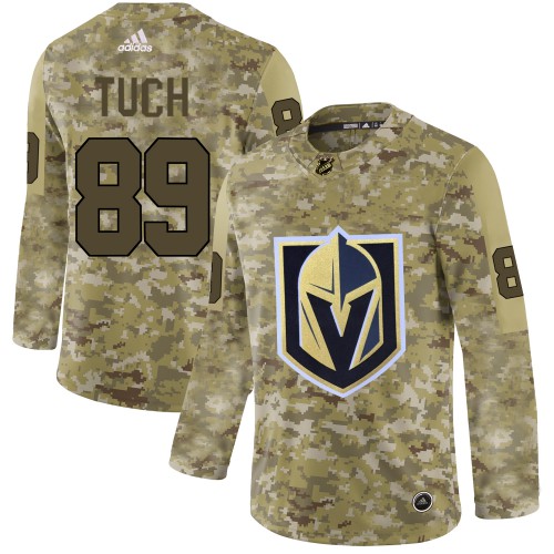 Adidas Golden Vegas Golden Knights #89 Alex Tuch Camo Authentic Stitched Jersey Men's