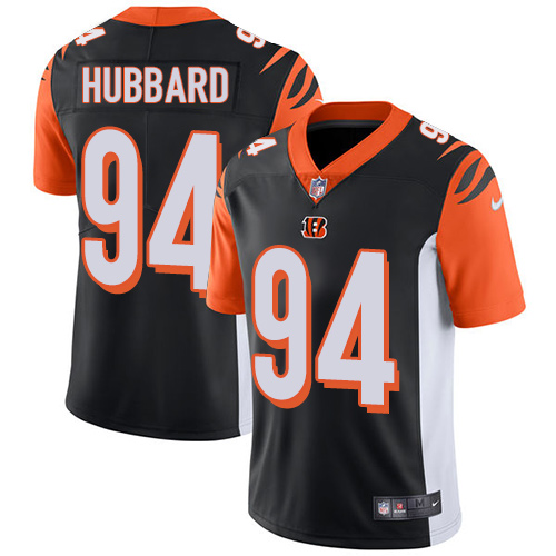 Bengals #94 Sam Hubbard Black Team Color Men's Stitched Vapor Untouchable Limited Jersey