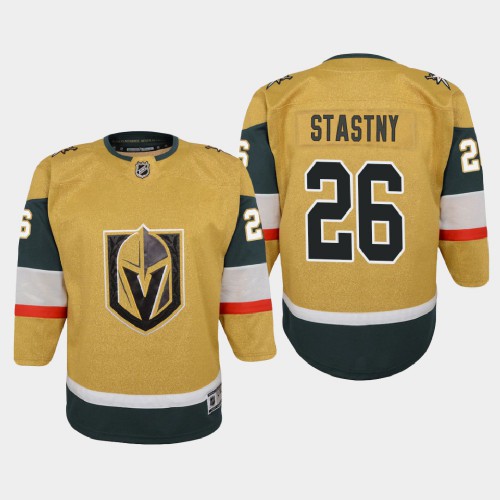 Vegas Golden Vegas Golden Knights #26 Paul Stastny Youth 2020-21 Player Alternate Stitched Jersey Gold Youth