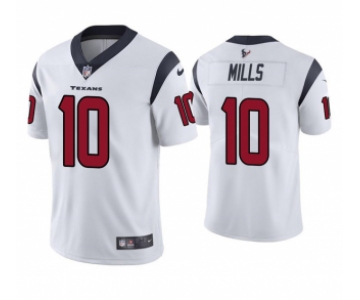 Men's Youth Women's Houston Texans #10 Davis Mills White Vapor Untouchable Limited Stitched Jersey