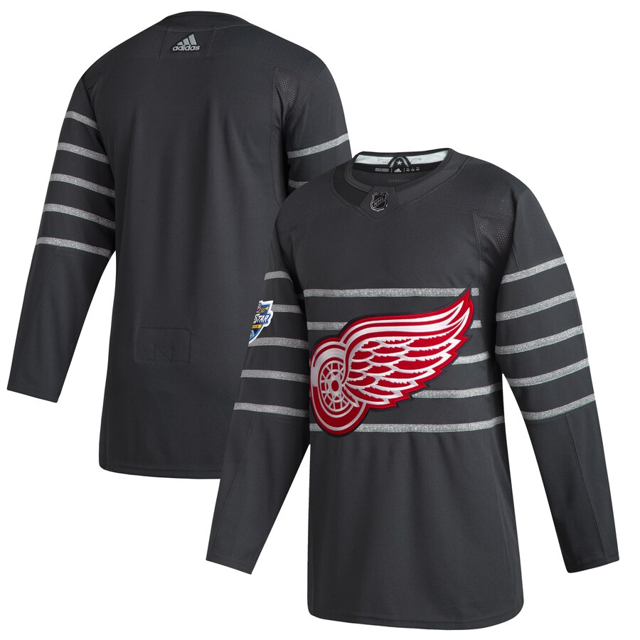 Men's Detroit Red Wings Adidas Gray 2020 All-Star Game Authentic Jersey
