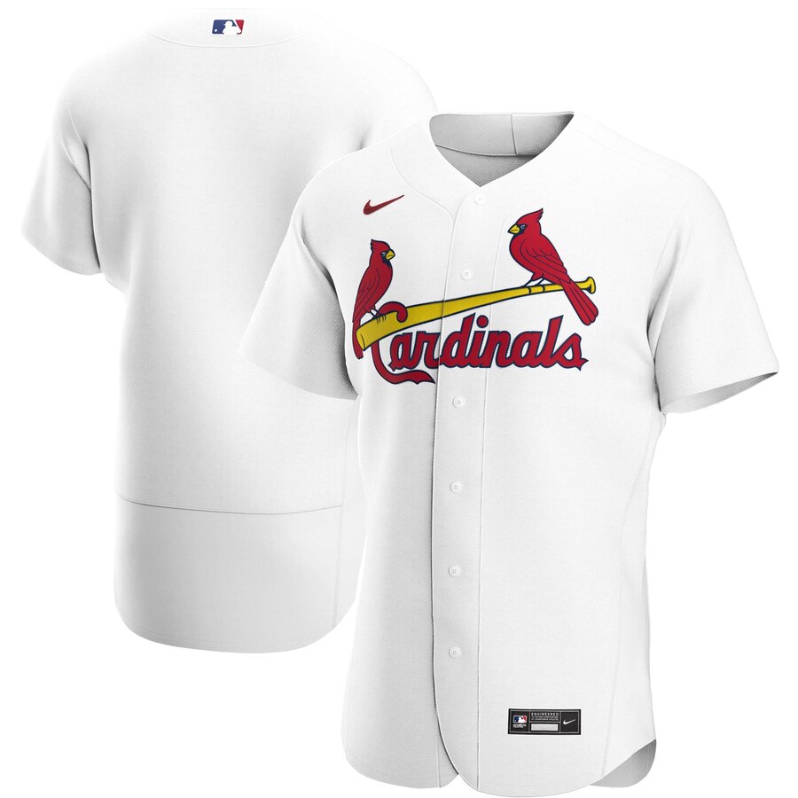 St. Louis Cardinals Men's White Home 2020 Authentic Team Jersey