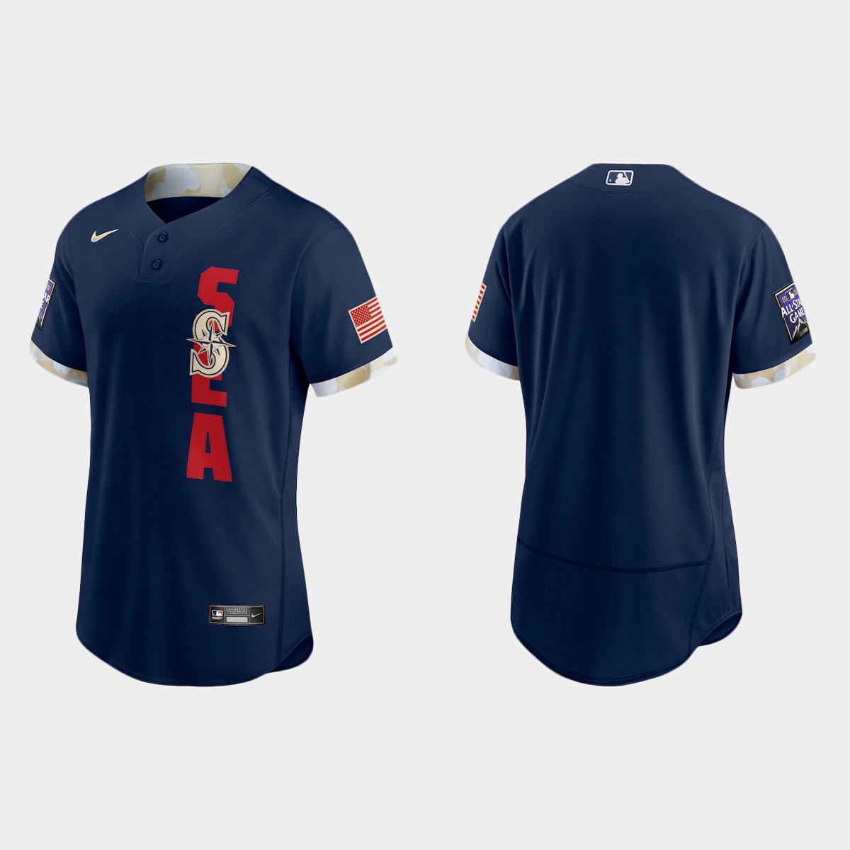 Seattle Mariners 2021 All Star Game Authentic Navy Jersey