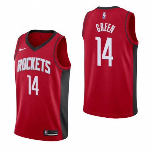 Houston Houston Rockets #14 Gerald Green Mens 2019-20 Icon Edition Red Stitched Jersey Mens