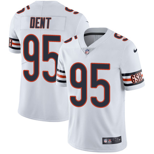 Chicago Bears #95 Richard Dent White Men's Stitched Vapor Untouchable Limited Jersey Men's