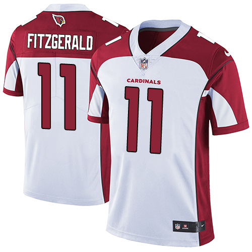 Cardinals #11 Larry Fitzgerald White Men's Stitched Vapor Untouchable Limited Jersey