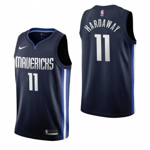 Dallas Dallas Mavericks #11 Tim Hardaway Jr. 2019-20 Statement Edition Navy Stitched Jersey Mens