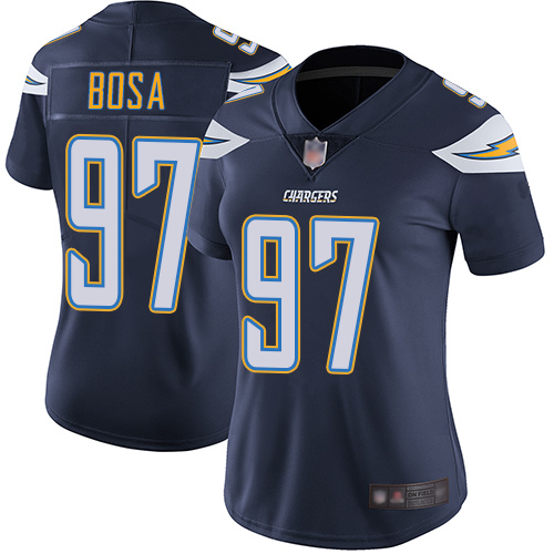 Chargers #97 Joey Bosa Navy Blue Team Color Women's Stitched Vapor Untouchable Limited Jersey