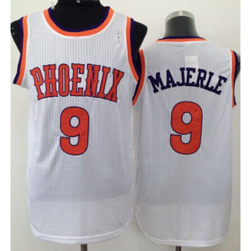 Phoenix Suns #9 Dan Majerle White New Throwback Stitched Jersey Mens