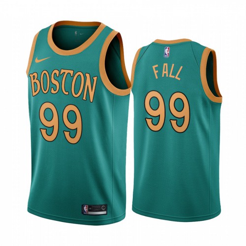 Boston Celtics #99 Tacko Fall Green 2019-20 City Edition Jersey Mens